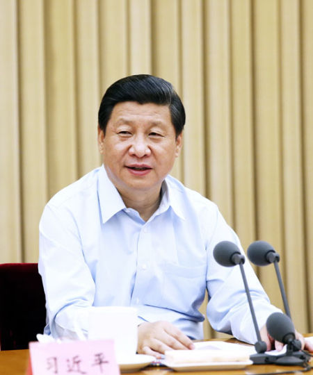 6月28日，中共中央總書記、國(guó)家主席、中央軍委主席習(xí)近平在全國(guó)組織工作會(huì)議上發(fā)表重要講話。新華社記者 鞠鵬 攝