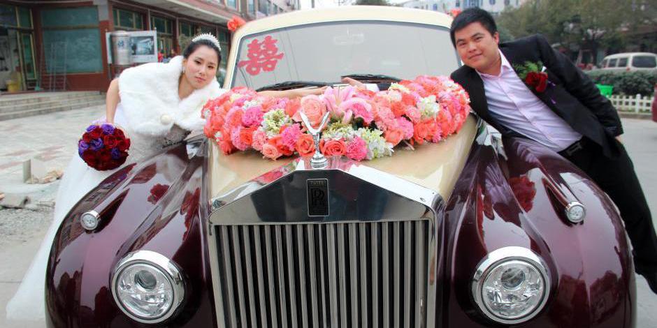 浙江青年千萬級勞斯萊斯迎娶上海新娘 浙江青年千萬級勞斯萊斯迎娶上海新娘