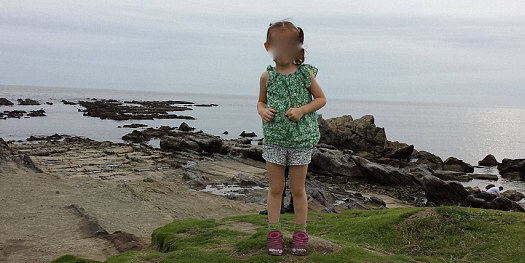 日女童身后驚現幽靈武士走紅 日女童身后驚現幽靈武士走紅