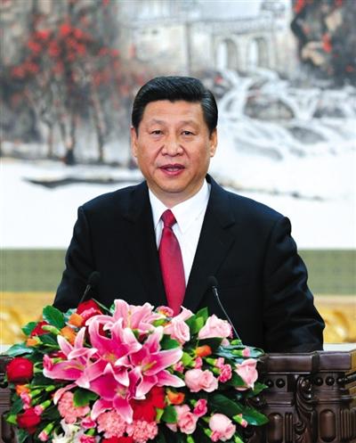 2012年11月15日，習近平在十八屆中央政治局常委同記者見面會上