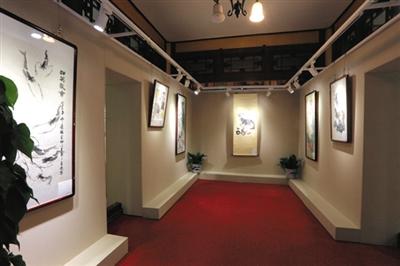 去年6月，益壽堂舉辦了“紀念頤和園對公眾開放一百周年書畫展”。