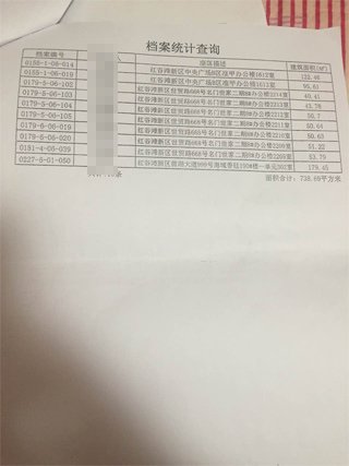 南昌中級人民法院一法官證實，他從南昌市房管局調出徐林保及其家人名下的部分房產信息表。
