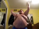 肥男激情大跳B(niǎo)aauer神曲Harlem Shake！